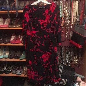 Stunning faux wrap dress